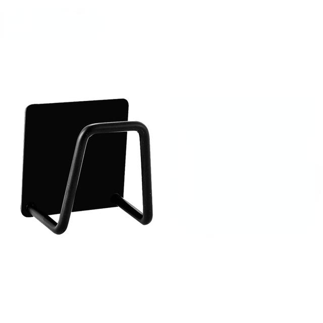 

Поднос для раковины из нержавеющей стали, сушилка для кухонной мойки, держатели для губок, самоклеящийся держатель для хранения крючков, органайзер для кухонной проволочной тряпки