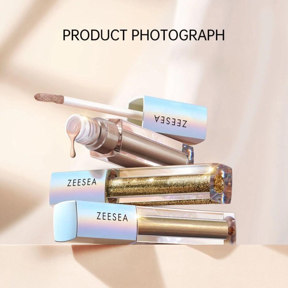 ZEESEA Erdtöne 3-Farben Lidschatten-Set