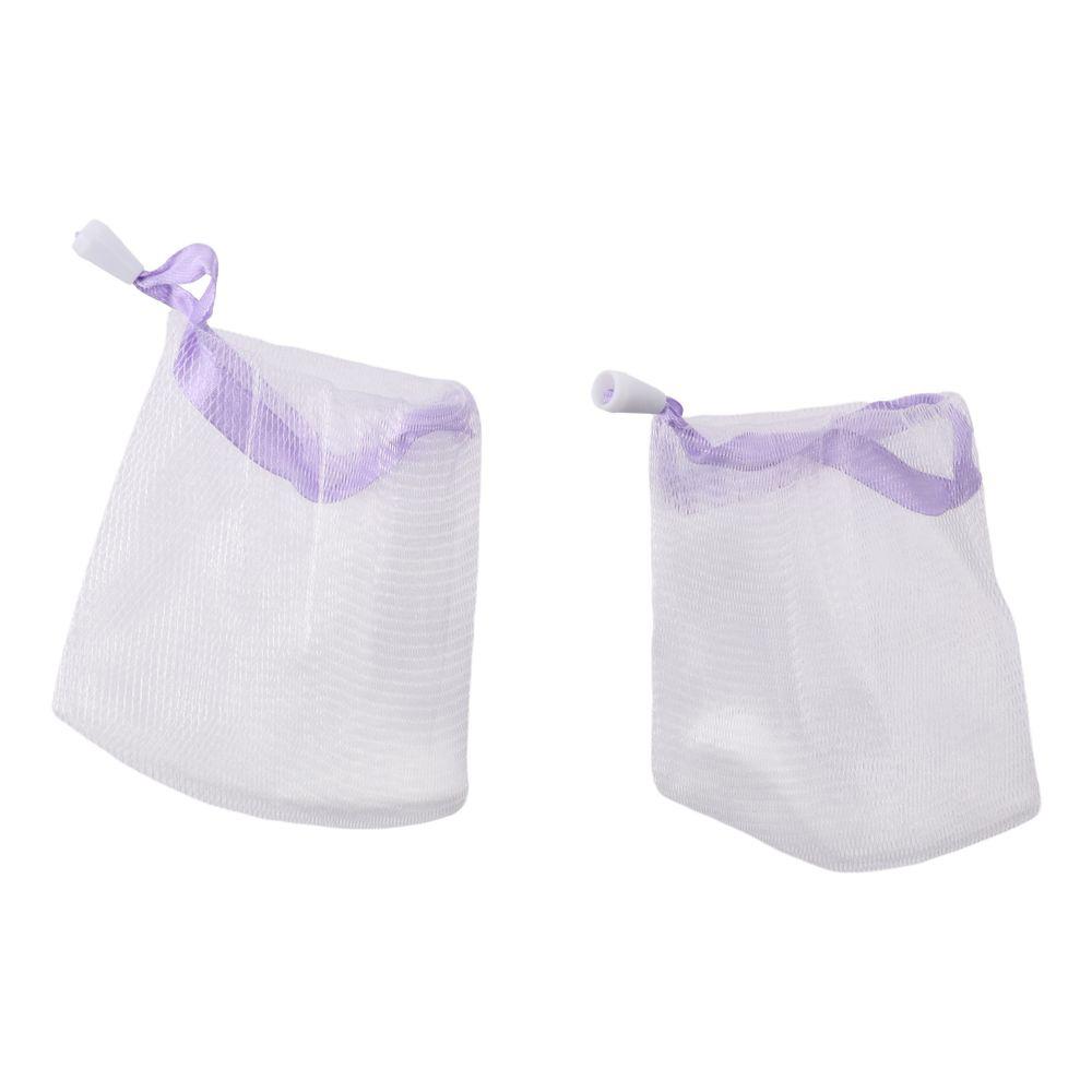 

Multicolor Mesh Soap Bags PE Mesh Bags Exfoliating Soap Gift for Lovers