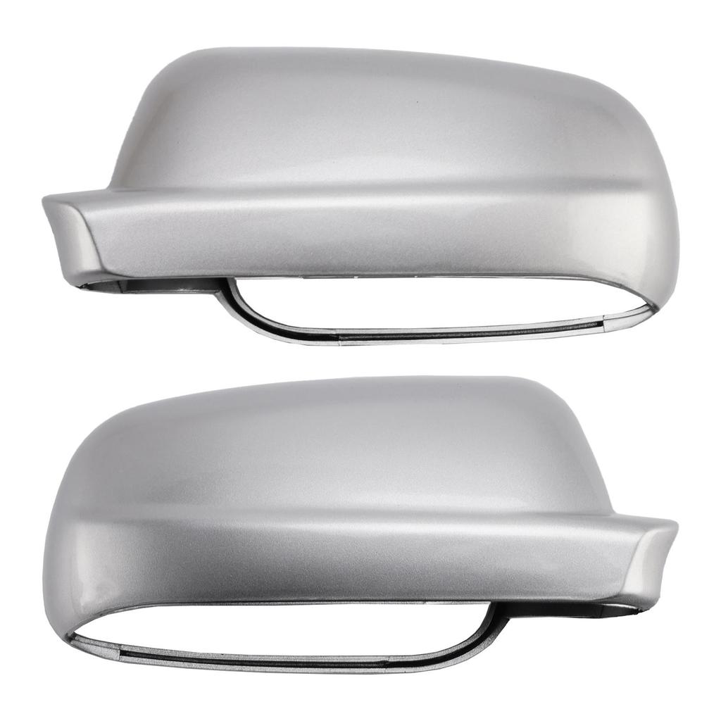 Silver Mirror Cap Cover Trim Accessories for Volkswagen Golf MK4 1998-2004