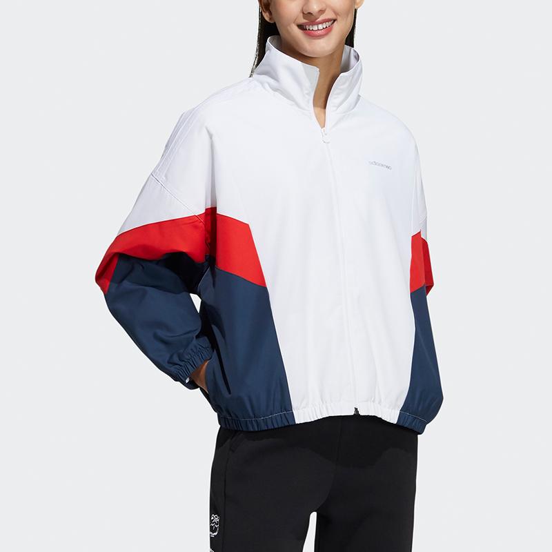 Adidas Neo Cny Series Retro Sports Stand Collar Jacket Women Jacket H50250