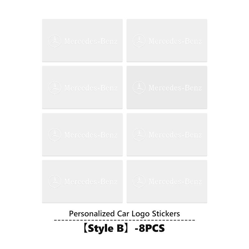 AABGW1 For Benz Car Logo Emblem Rear Trunk Stickers Badge Accessories AMG CLA CLS C180 C200 W204 W205 Exclusive A C E R V Class