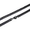 3/5/7mm Stainless Steel Cuban Link Chain Stainless Steel Necklace, Punk Hip-hop Choker for Men, Fashion Jewelry Accessories