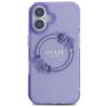Guess Guhmp16Shfwfcu Iphone 166.1 Fioletowy/Purple Hardcase Iml Flowers Wreath Magsafe