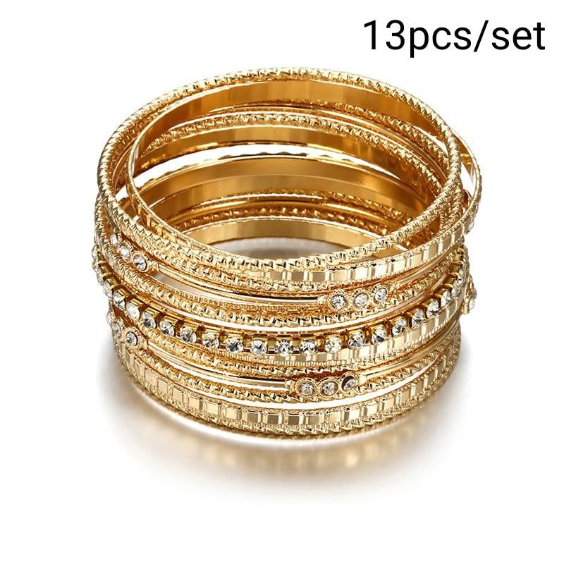 

Большой круг из металлической проволоки, индийский браслет, ювелирные изделия, вечерние сувениры, винтажный штабелируемый текстурированный посеребренный браслет, набор женских браслетов