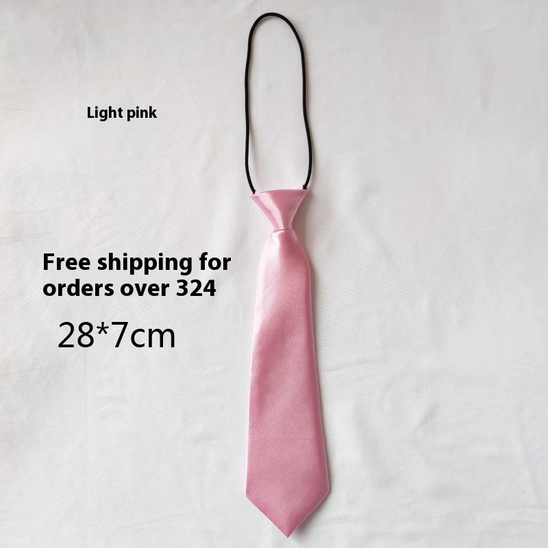 Petits Élastiques pour Enfants Élastiques Couleur Pure Accessoires d'Activité pour Bébés Filles Cravates pour Uniforme Scolaire Enfants