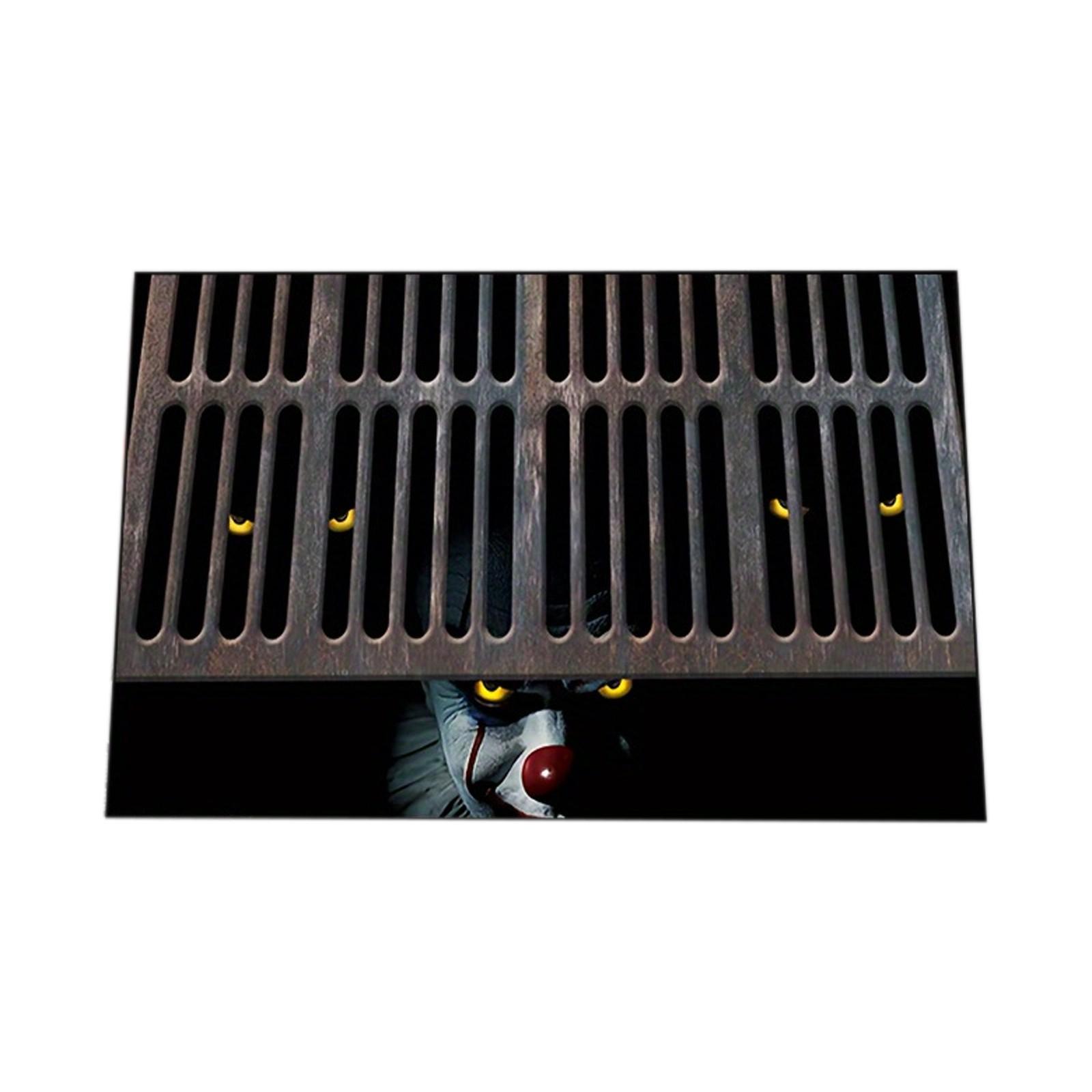 

Хэллоуин Ужас Кристальный Вельвет Коврик для Пола, Летучие Мыши Тыква, Прихожая Вход, Входной Коврик для Пола One Size