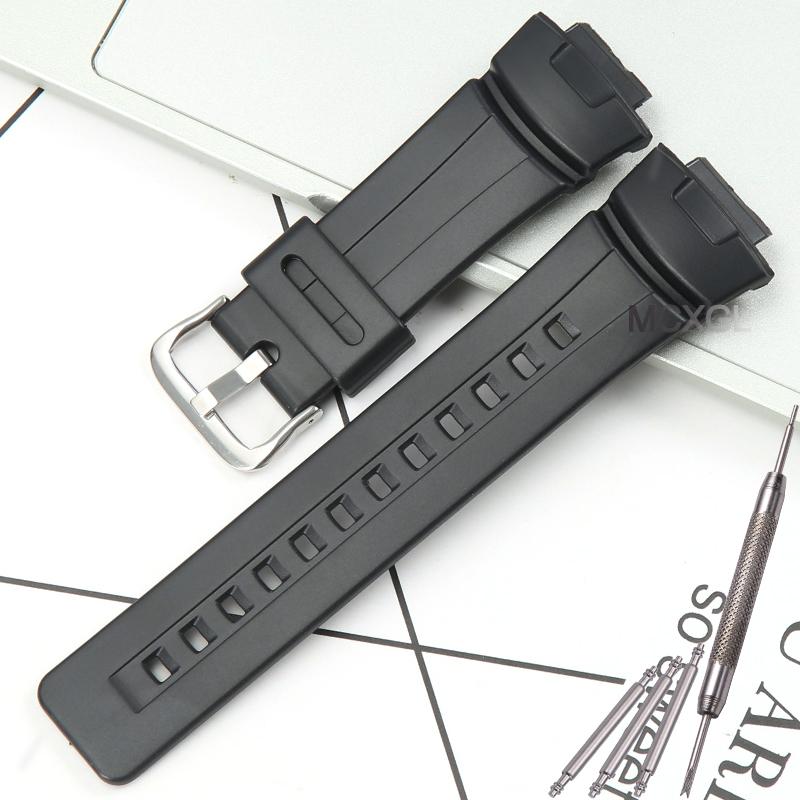 Herren Resin Uhrenarmband Kompatibel für Casio G-100 g101 200 GW-2310 2110 g2300 Damen Gummi Armband Uhrenzubehör