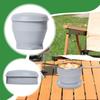 Foldable Cup 180ml Coffee Cup With Lid And Lanyard Portable Mug For Coffee Brewing Cold Drink Juice Outdoor Picnic