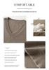 2025 Autumn/Winter Women's Cashmere V-Neck Sweater - Seven-Gauge, Long Sleeve, Loose Fit, Casual Base Layer
