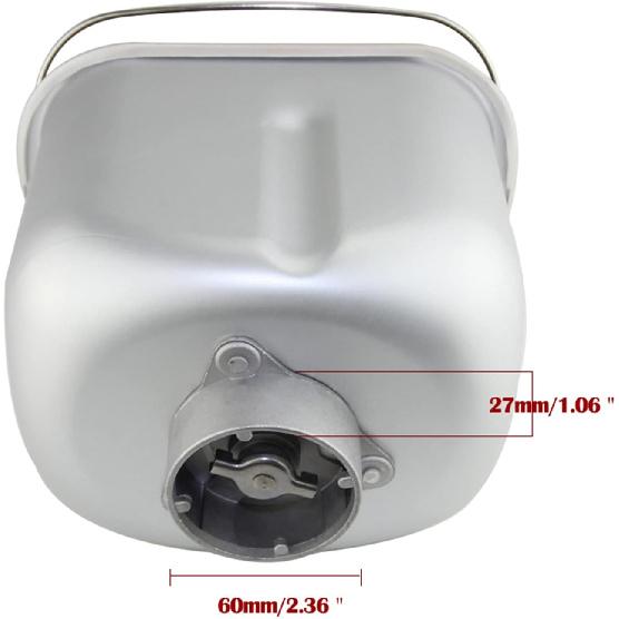 Bread Plate Household Bread Machine Baking Bucket Bread Machine Plate Bread Baking Pan Bread Machine Parts (rectangle)