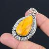 Natural Mookaite Gemstone Pendant 925 Sterling Silver Indian Jewelry For Women