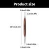 Double Headed Nail Art Pen Multifunctional Silicone Brush Manicure Nail Decoration for Gel Polish and Detail Designs