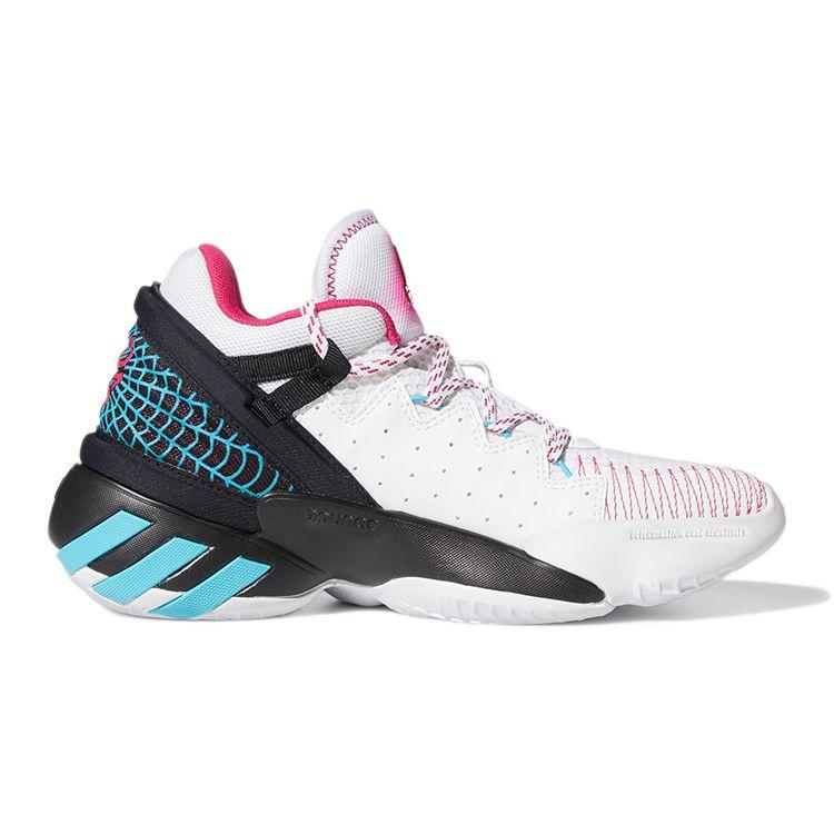 Адидас ДОН. Выпуск №2 Детские кроссовки J Spidey Sense White Cloud-White Core-Black — фото 2