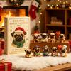 Cute Animal Toy Collection 2026 Owl/Dog Advent Calendar, 24 Days Christmas Countdown with Mini Theme Surprise Figurine Ornaments, PVC Collectible