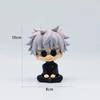 Anime Kawaii PVC Collection Dolls Fushiguro Look Up Ryomen Sukuna Toy Gojo Jujutsu Kaisen Mini  Geto Suguru Sitting Figure