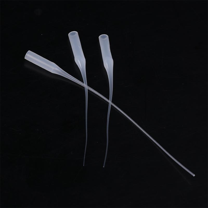 100Pcs Extended Dotting Glue Applicators Tubes for Laboratory Crafts Fine Dispensing Glue Art Modeling Uses