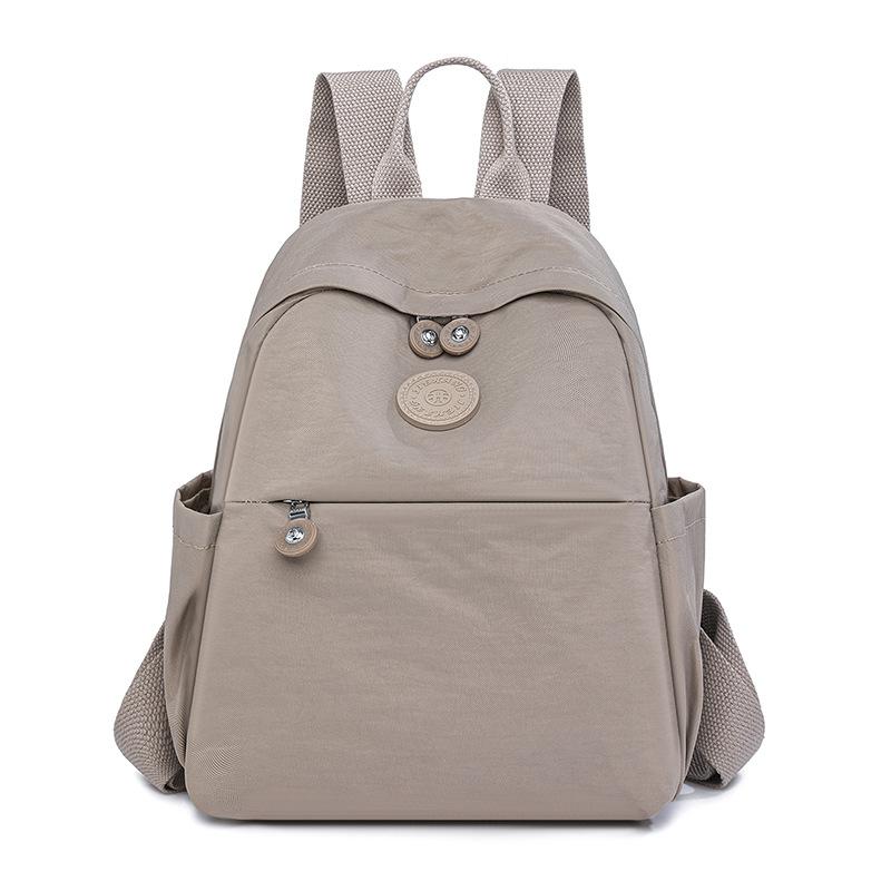 

Рюкзак женский однотонный повседневный простой универсальный школьный сумка литературный стиль для улицы путешествий на работу текстура женская школьная сумка хаки