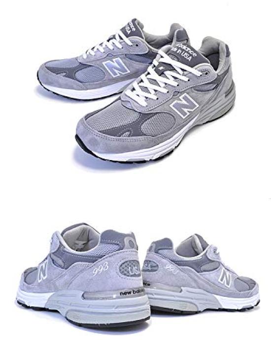 New Balance MR993 MR993GL Made In the D GREY Gray Suede NB 993 USA D U.S.A. Width Men's Width [Used]