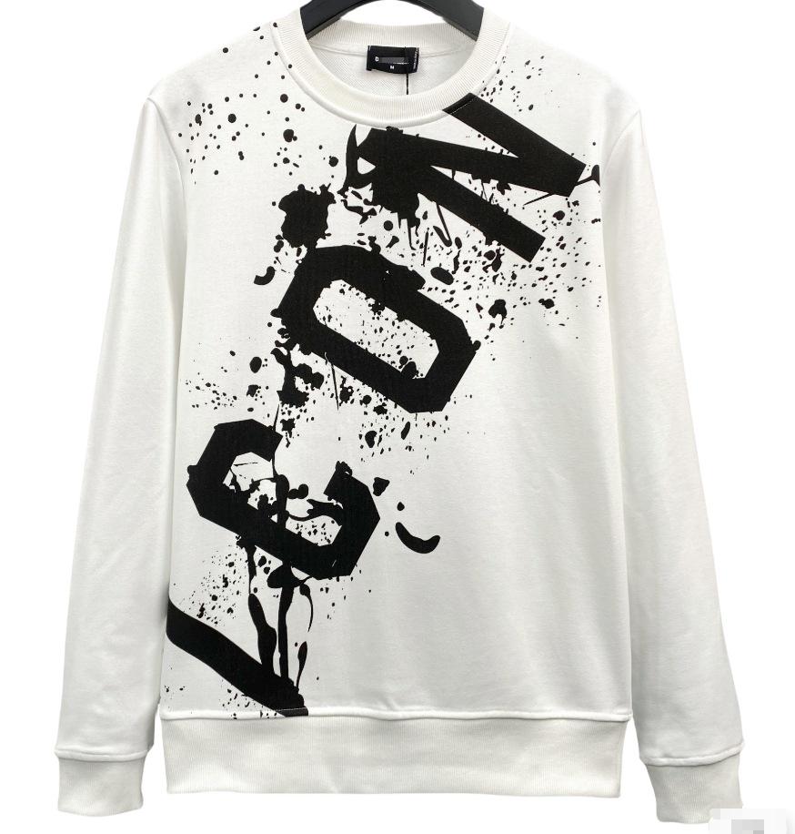 DSQ Herren Trendiger Herbst/Winter Mode Hoodie - Europäischer Amerikanischer Stil, D2 Sports.