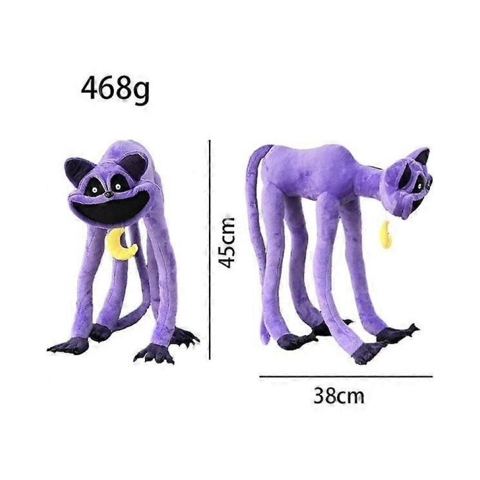 CatNap Kuscheltier Catnap Monster Plüsch Anime 45 cm Stofftiere Tierkissen Kawaii Plüsch Weiches Spielzeug Niedliche Plüschtiere Ostergeschenke für Kinder Bo