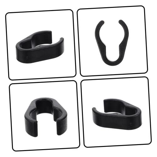 Gadpiparty 20pcs Microphone Cable Holder Clips for Microphones, Flexible and Durable