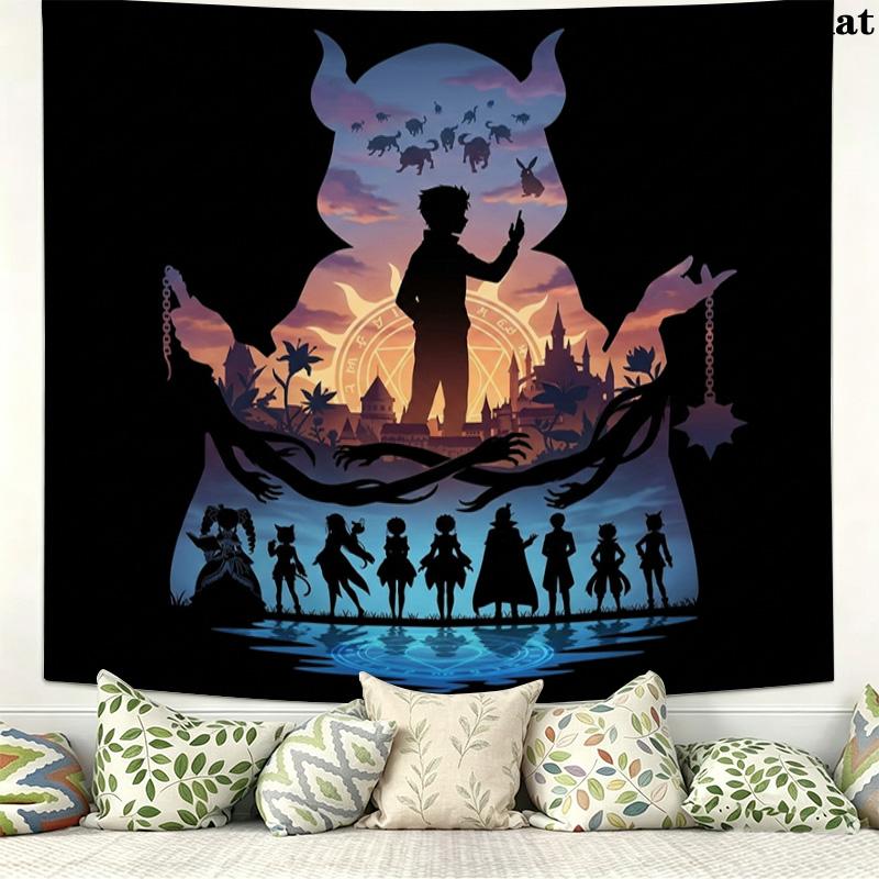 Re Zero Arazzo da Parete Appeso Estetico Coperta in Tessuto Stampato Arazzi Decorativi Per Camera da Letto Soggiorno Decorazioni per la Casa