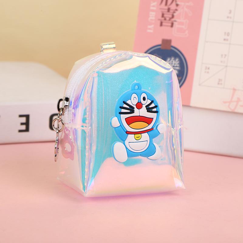 Korean-Style Cute Cartoon Mini Coin Purse & Key Pendant