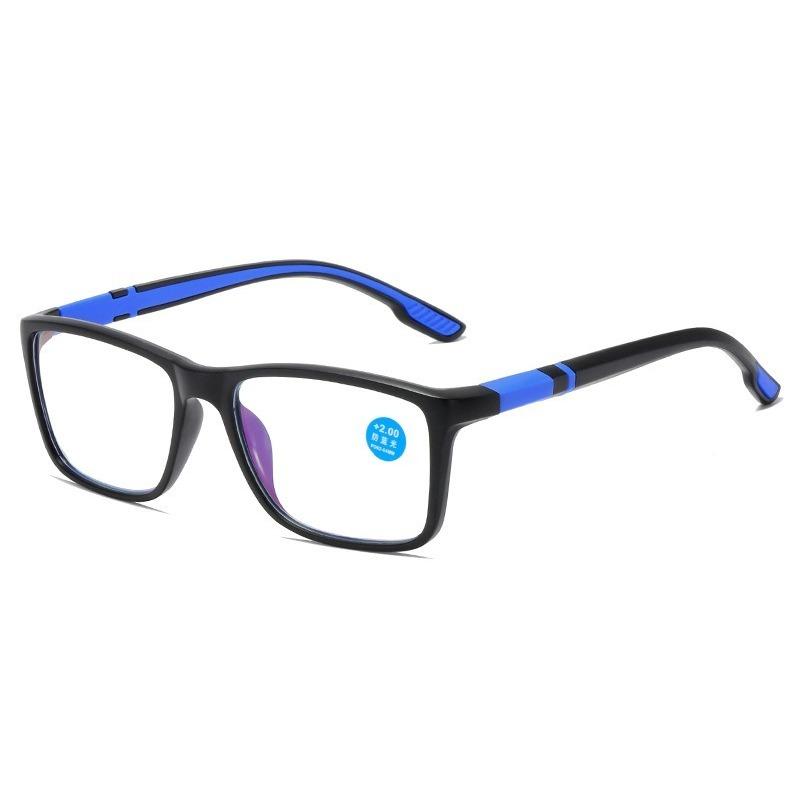 Ultralight Anti-blue Light Presbyopia Eyeglasses TR90 Sport Reading Glasses Women Men Far Sight Optical Eyewear Diopters +0~+4.0 0