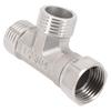 T Adapter 3 Ways Valve/For Diverter Bath Toilet/Bidet Sprayer Shower Head/G1/2 Fitting 4 Points Copper Three-way Water Pipe