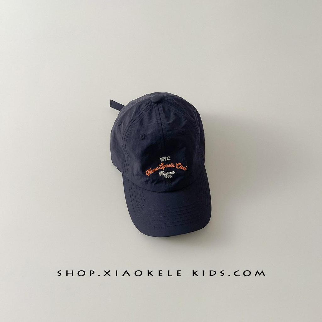 Kids' Breathable Quick-Drying Sun Hat: Korean Style, Color Block, Versatile Summer Cap