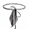 Wood Bead Tassel Flower Waist Chain Bohemian Style Beaded Waist Chain  Casual Wear