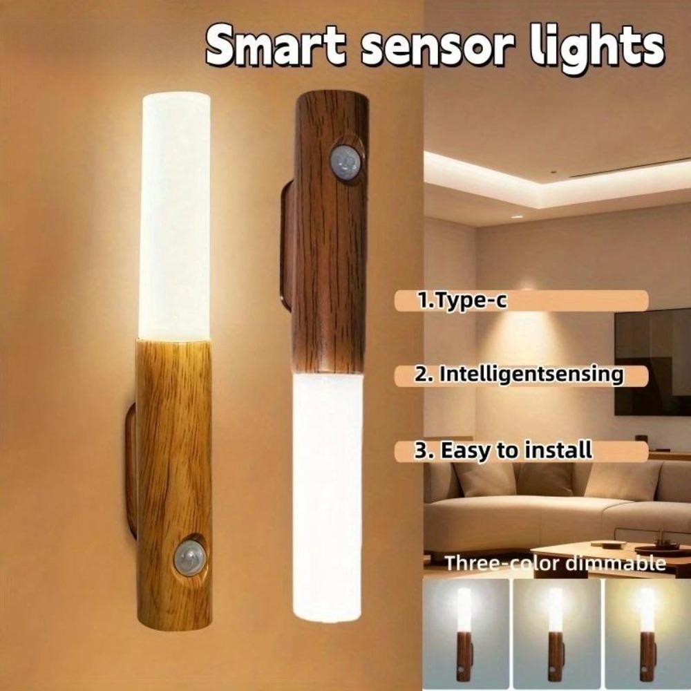 Advanced Entrance Door Sensor Light That Lights Up When People Come, Intelligent Sensor Night Light, Hallway Entrance Light, Bedside Wall Light