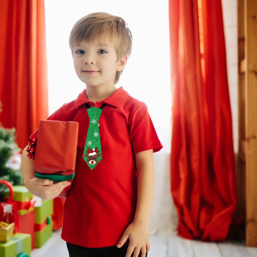 Christmas Charming Felt Tie Collection With Vibrant Colors Of Snowmen And Reindeer Themes