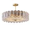Nordic Copper Crystal Chandelier - Luxury French Design for Entrance, Balcony, Bedroom, or Cloakroom