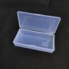 Clear Rectangular Storage Box for Tools, Tackle, Screws, Buttons, or Jewelry.