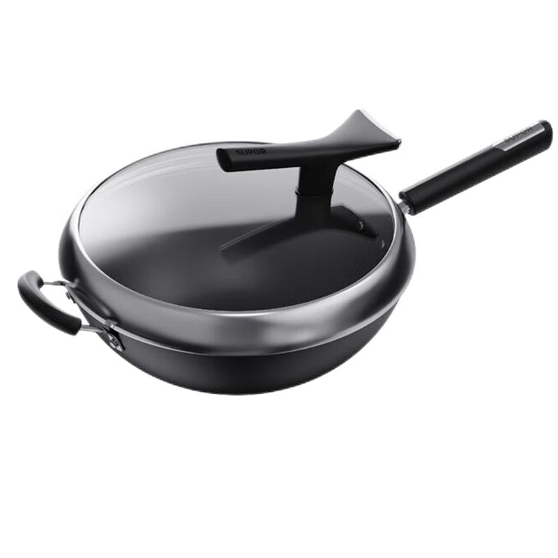 

Supor 34cm True Non-Stick Cast Iron Wok