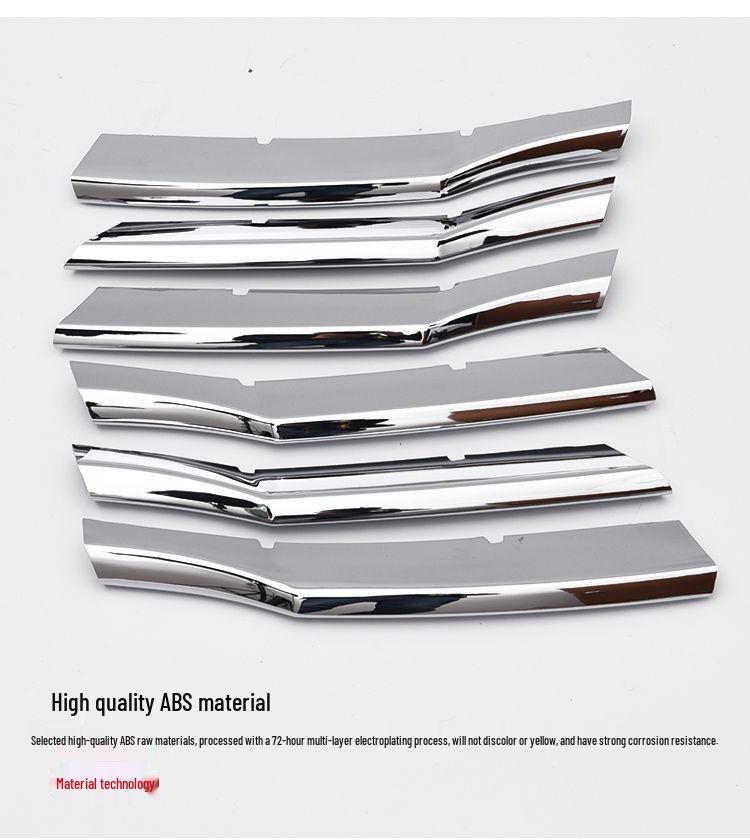 Chromové ozdobné lišty pro mřížku Honda Accord (2008-2013)