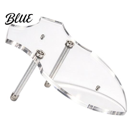 Sturdy Black Swords Easy Mounted Vertical Space Wall Rack Mount Acrylic Saving Holder Display Stand