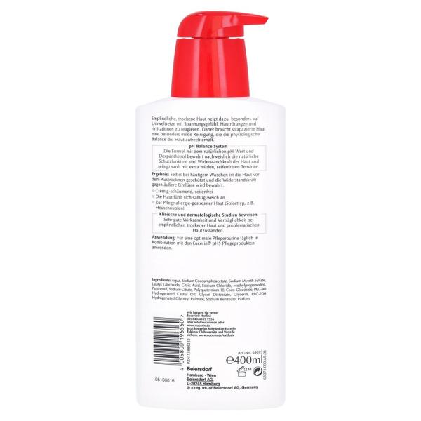 Eucerin pH5 Pumping Sensitive Washing Lotion 400ml
