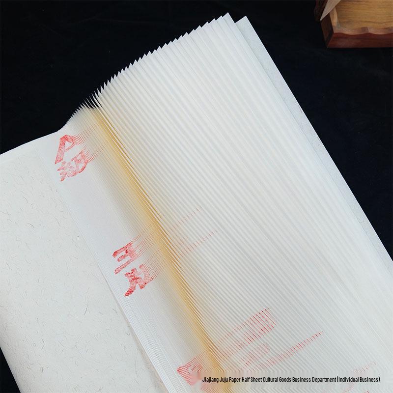 Thickened Semi-Raw Calligraphy & Painting Paper - Four-Foot and Six-Foot Sizes