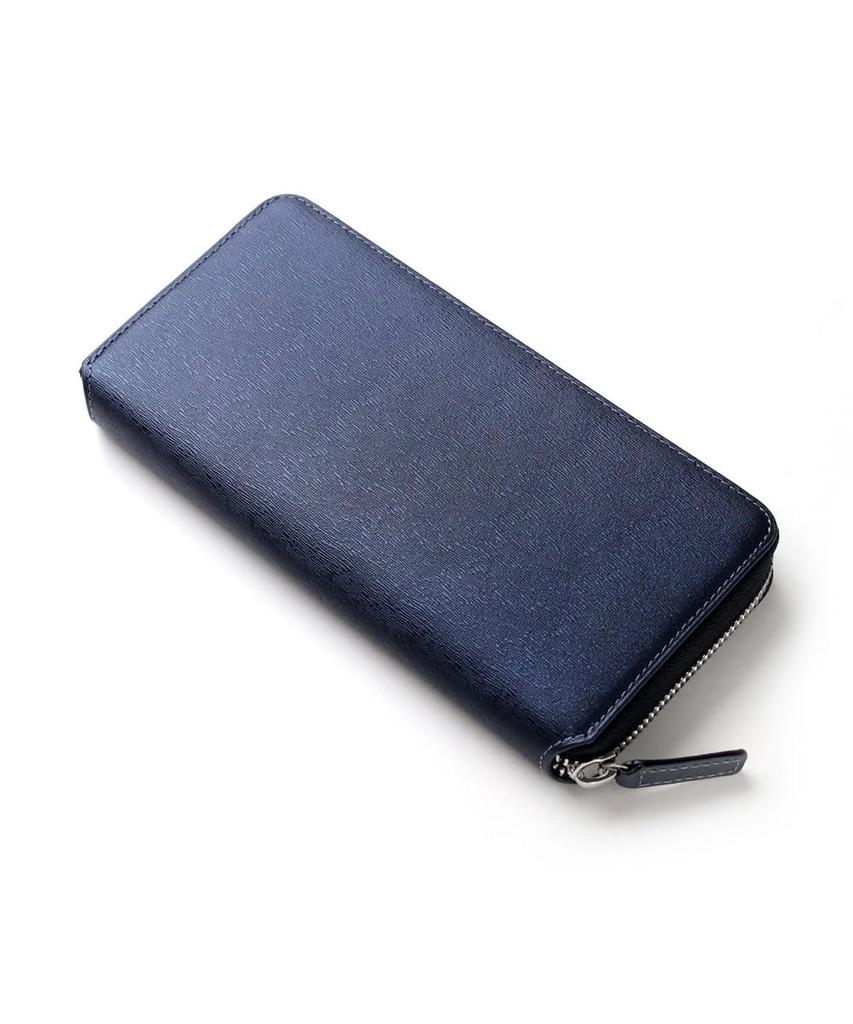 [ISIT] Langes Polymer-Portemonnaie mit Reißverschluss rundherum, 14 Kartenfächer, Herrenleder, Nein. 989607 (Mit)