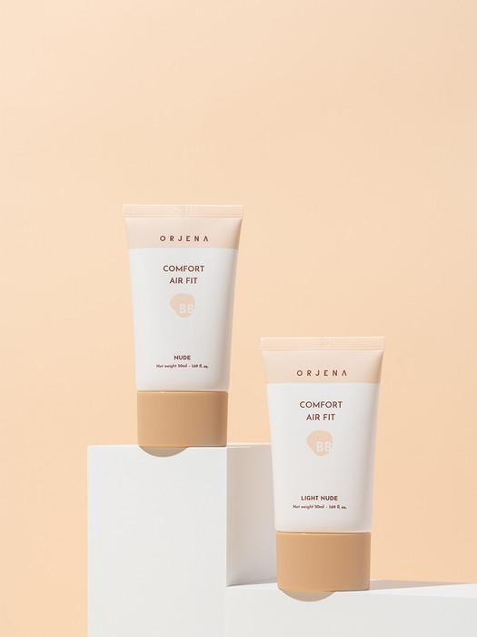 ORJENA Comfort Air Fit Blemish Balm BB Cream 50ml #17 Cool Vanilla #21 Light Nude #23 Nude