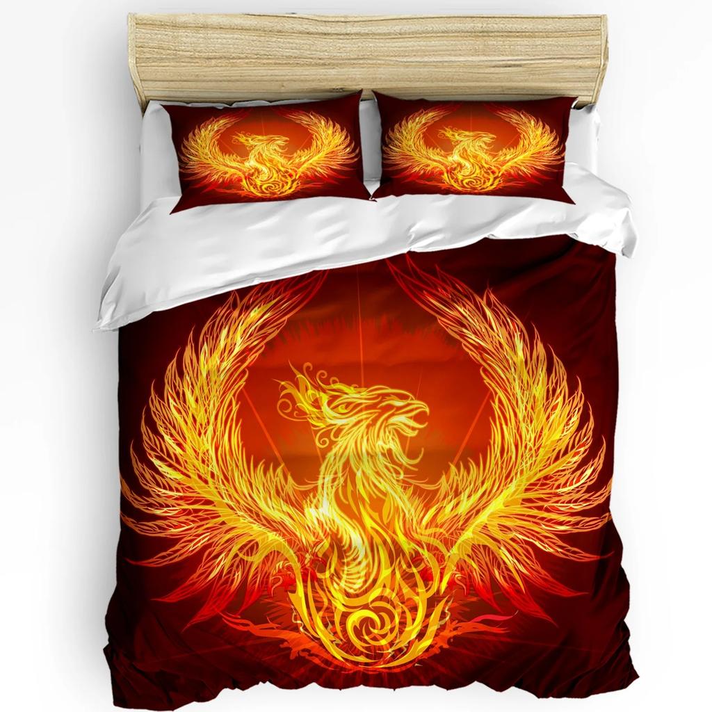 Firefighter Tool Flame Duvet Cover Bed Bedding Collection For Double Home Textile Quilt Cover Pillowcases Bedroom Bedding Collection No Linen