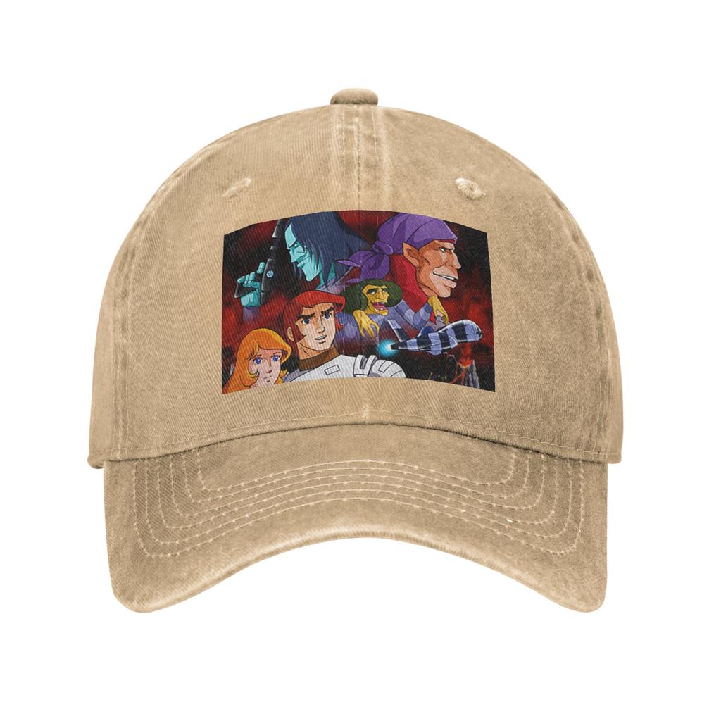 Comet Crew Zubehör Captain Future Baseballkappen Snapback Gewaschene Jeanshüte Hip Hop Baseball Cowboyhut für Unisex Damen