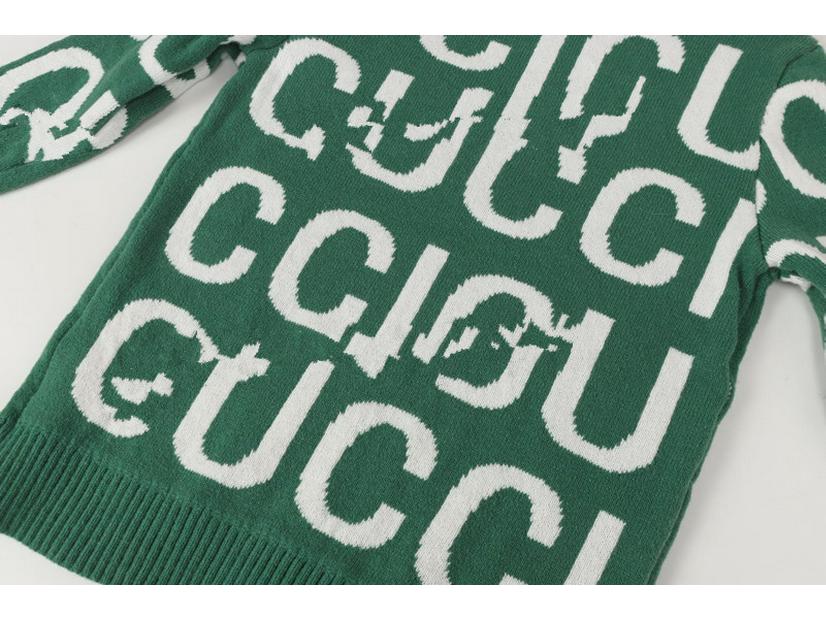 Cross 25SS Hochwertiger gestrickter Jacquard-Rundhals-Pullover für Damen und Herren - Modisches Pullover-Oberteil