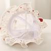 Baby Girls' Sun Protection Bow Bucket Hat - Spring/Summer Elastic Fisherman Style