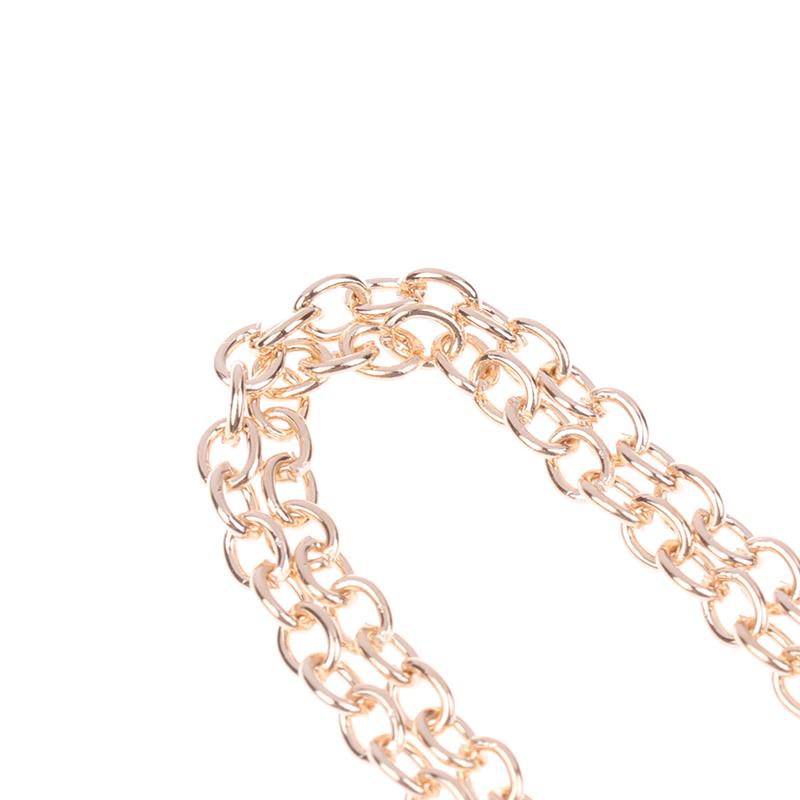 Fashionable Dollhouse Metal Chain Bag Pack Doll Bag Miniature Shopping Handbag For Clothes Accessories