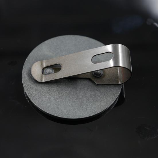 Yousheng St. Christopher Visor Clip for Car Zinc Alloy Religious Medal with "Protect Us" Prayer Spiritual Gift for Drivers