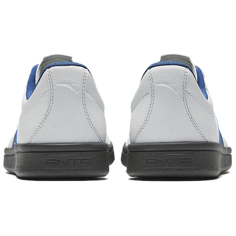 New ANTA Life Collection Skateboard Shoes Men's Low top Grass White Gray, Jade City Blue 912538033-3